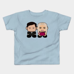 Mr. & Mrs. FDOTUS POLITICO'BOT Toy Robot Kids T-Shirt